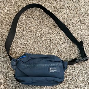 lululemon athletica Navy and Black Crossbody Bag